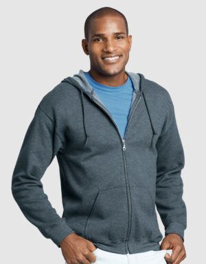 Gildan Heavy Blend Hooded Zip felpa uomo