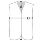 Schema taglie gilet da lavoro