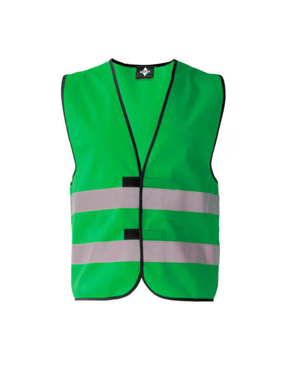 Gilet funzionale verde fronte korntex