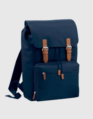 Zaino vintage porta laptop french navy